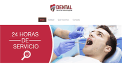 Desktop Screenshot of dentalserviciosodontologicos.com